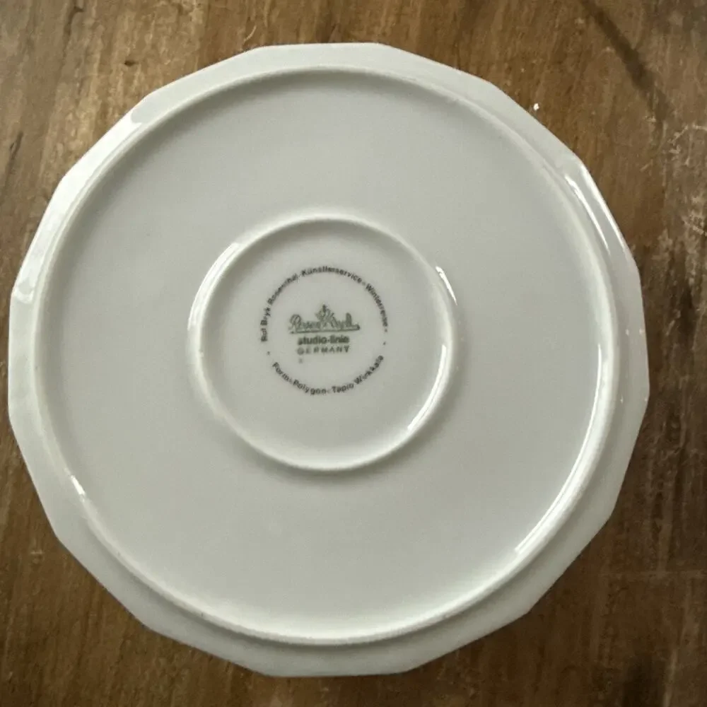 Rosenthal Studio‑Line “Winterreise” Serving Bowl – Polygon Form by Tapio Wirkkal